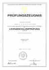 Lehrabschlusszeugnis